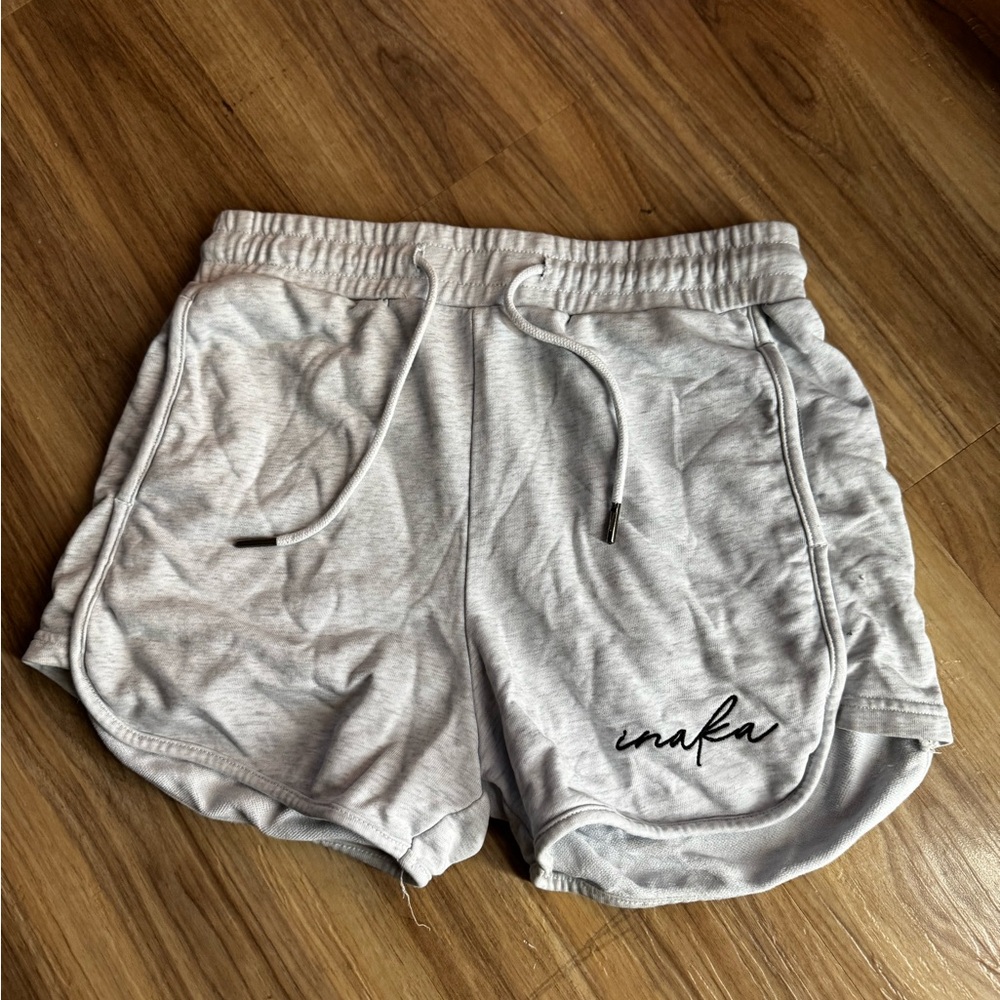 Inaka Women's Gray Sweat Shorts